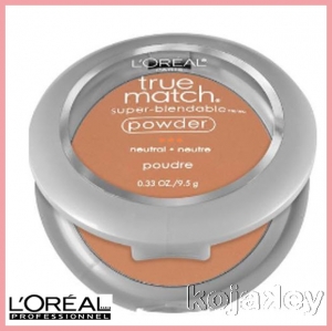 پودر  L’Oreal (اوریجینال آمریکایی) L’Oreal True Match Super blendable Powder – neutral - n9 - mohagany