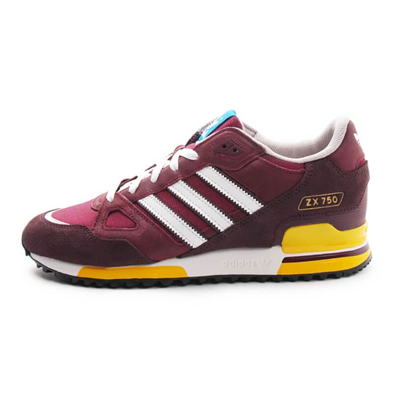 adidas zx 750 maroon