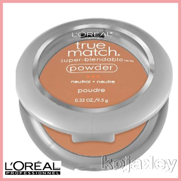 پودر  L’Oreal (اوریجینال آمریکایی) L’Oreal True Match Super blendable Powder – neutral - n9 - mohagany