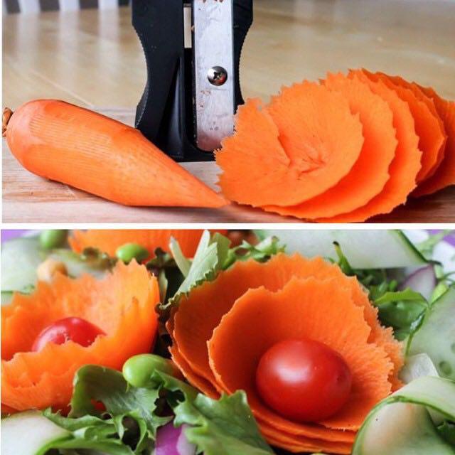 تراش هویج و خیار